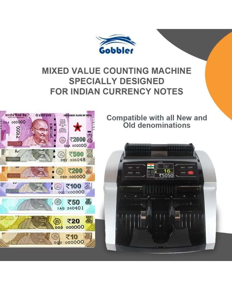 Gobbler-GB-9788-E-Mix-Value-Cash-Counting-machine-for-Indian-currency-note