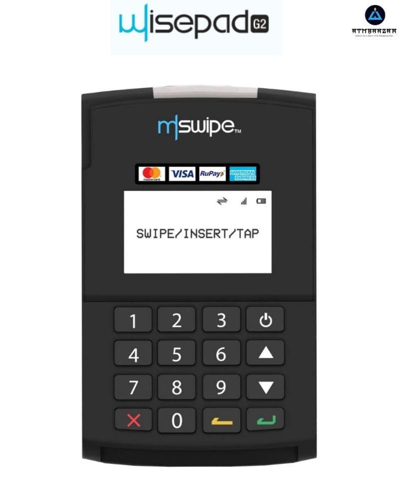 The Best rental free card swipe machine mPOS mSwipe Wisepad G2