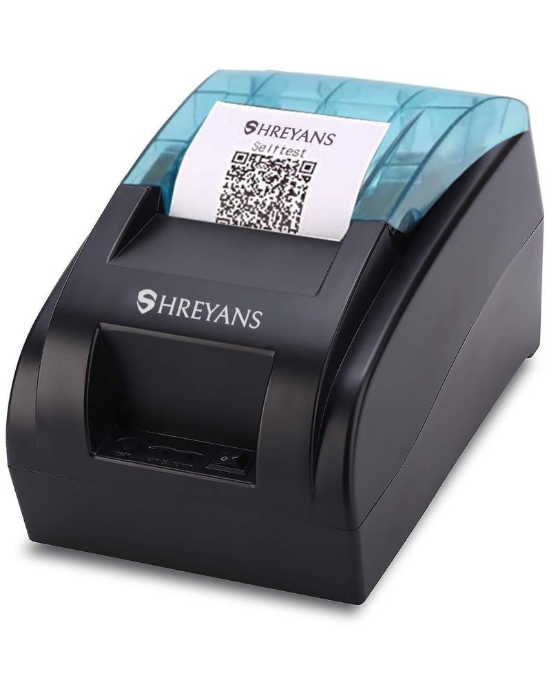 SHREYANS 58mm Thermal Printer for Receipt & Bill Printing